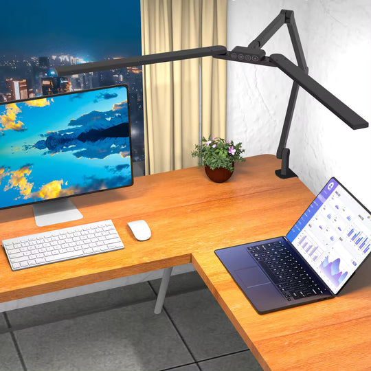 LED Desk Lamp Extended Light Bars